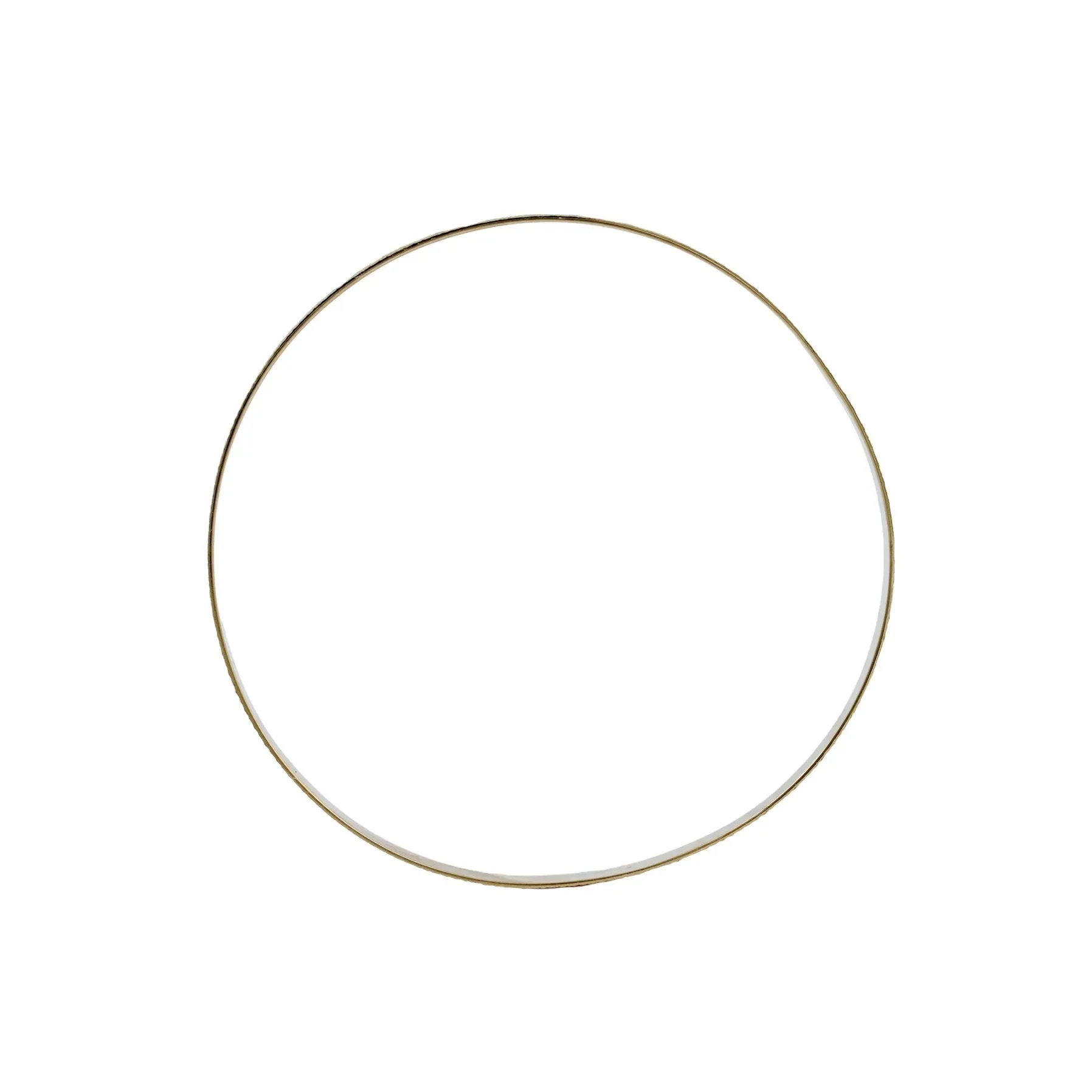 10k Textured Vintage Gold Bangle