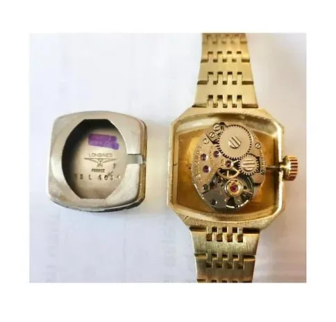 1970s LONGINES GOLD PLATED JEWEL Cocktail wristwatch