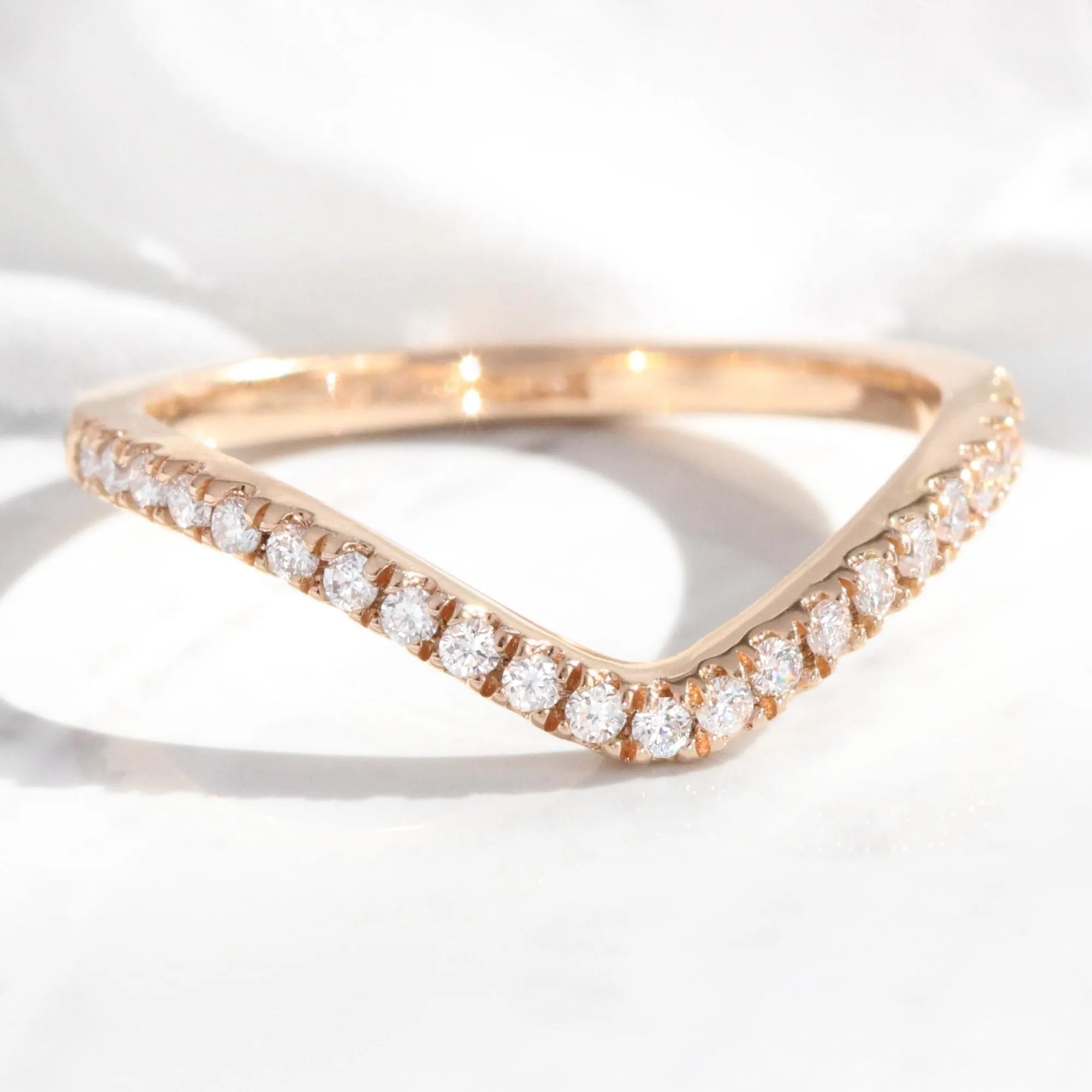 2.0 Ct. Oval Lab Diamond 3 Stone Ring Set w/ Contour Wedding Band in Flora Setting