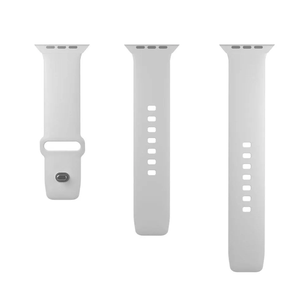 Apple Watch (38/40/SE/41/42mm) Puro ICON Silicone Urrem - Lilla
