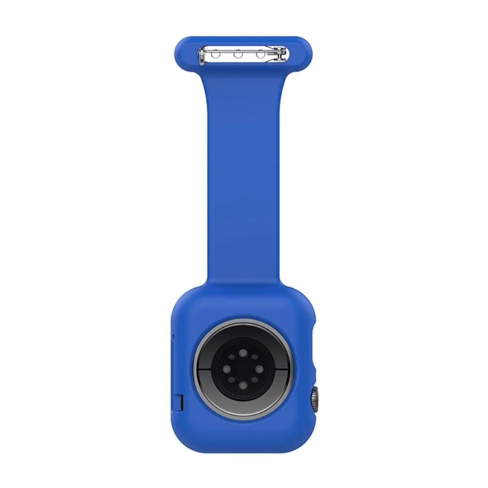 Apple Watch (45mm) silicone watch strap - Blue