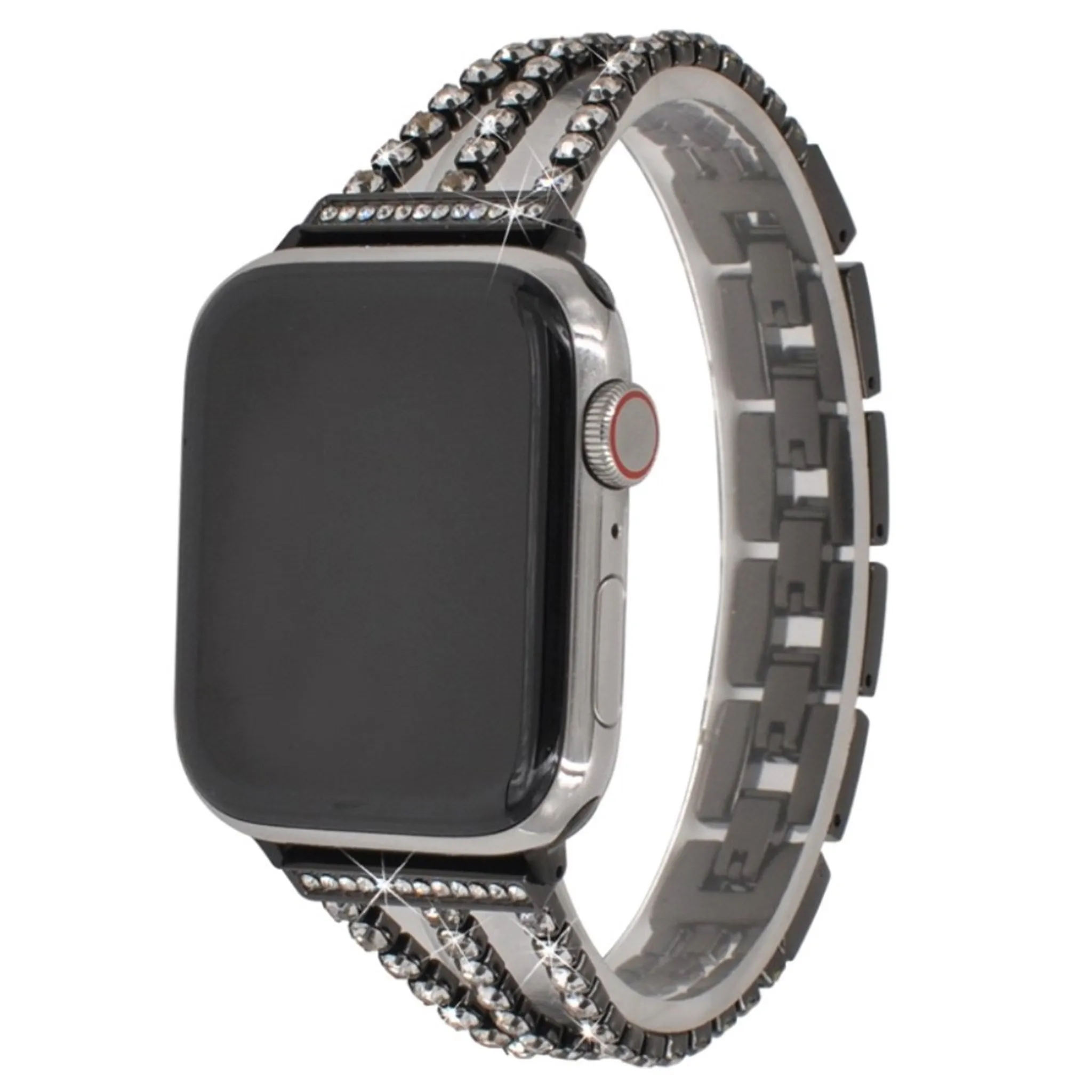 Apple Watch Series 5 44mm rhinestone watch band - Black