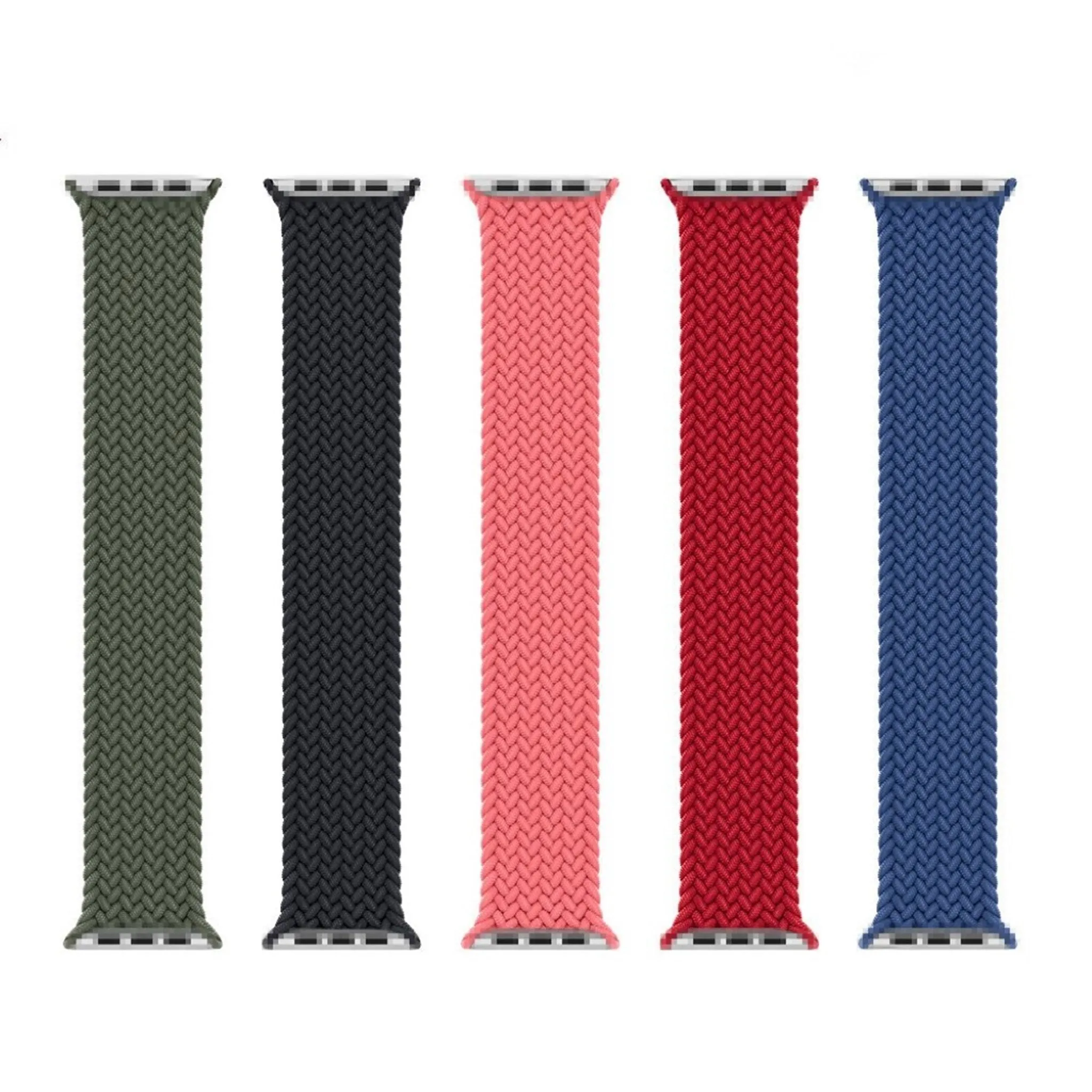 Apple Watch Series 6 / 5 40mm nylon watch band - Red / Size: S