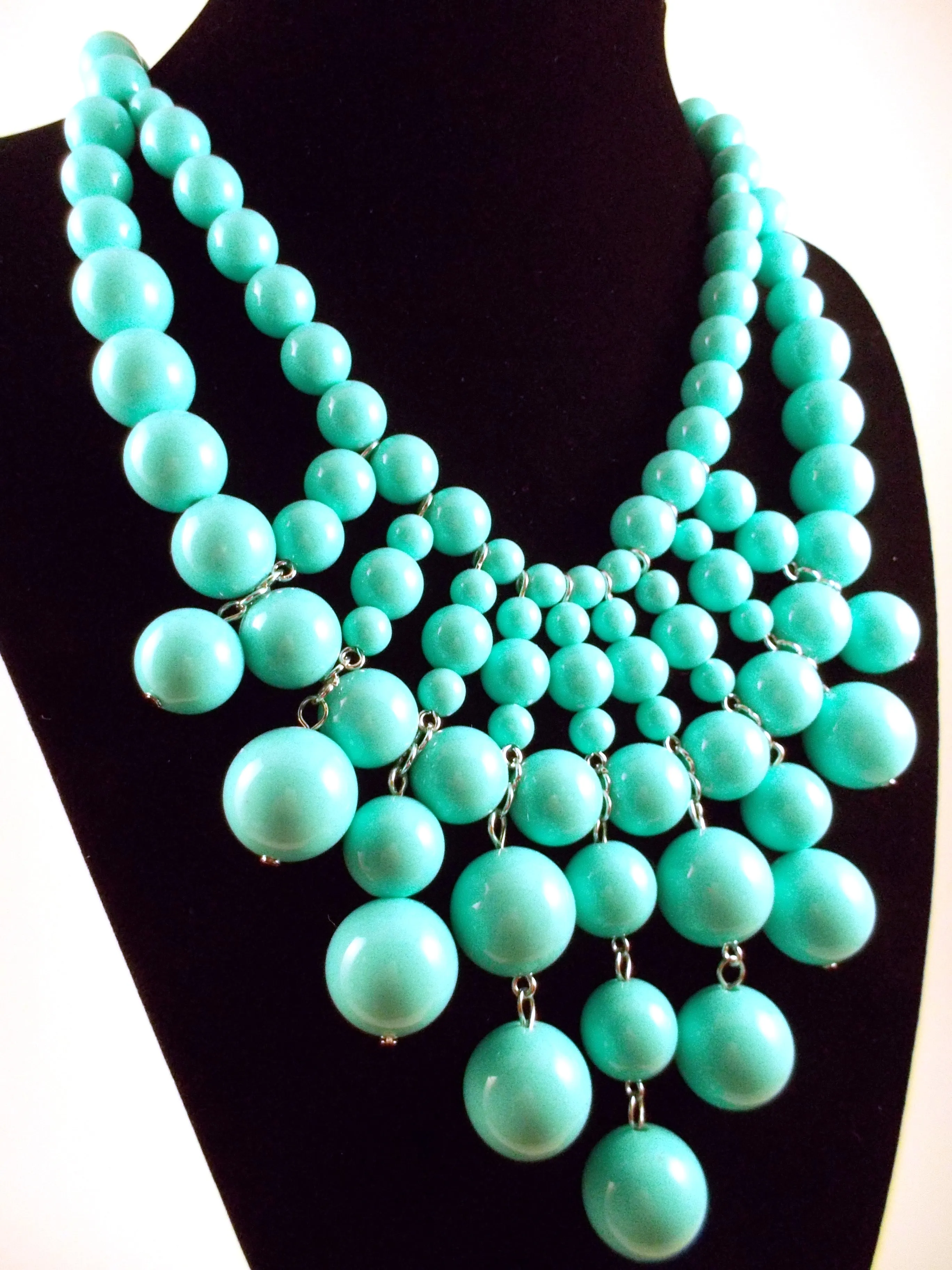 Bauble Bib Statement Necklace-2 BRAND NEW COLORS