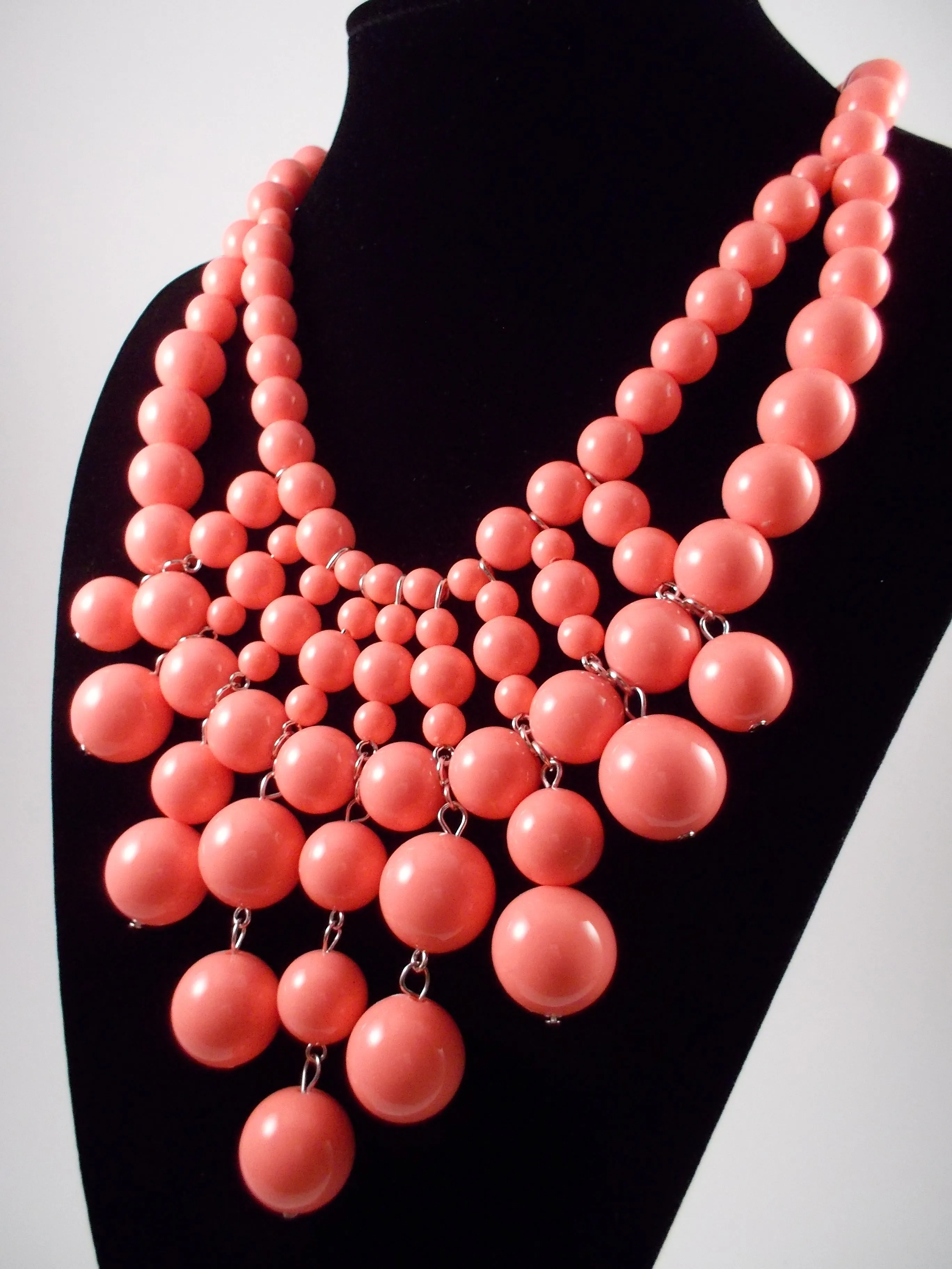 Bauble Bib Statement Necklace-2 BRAND NEW COLORS