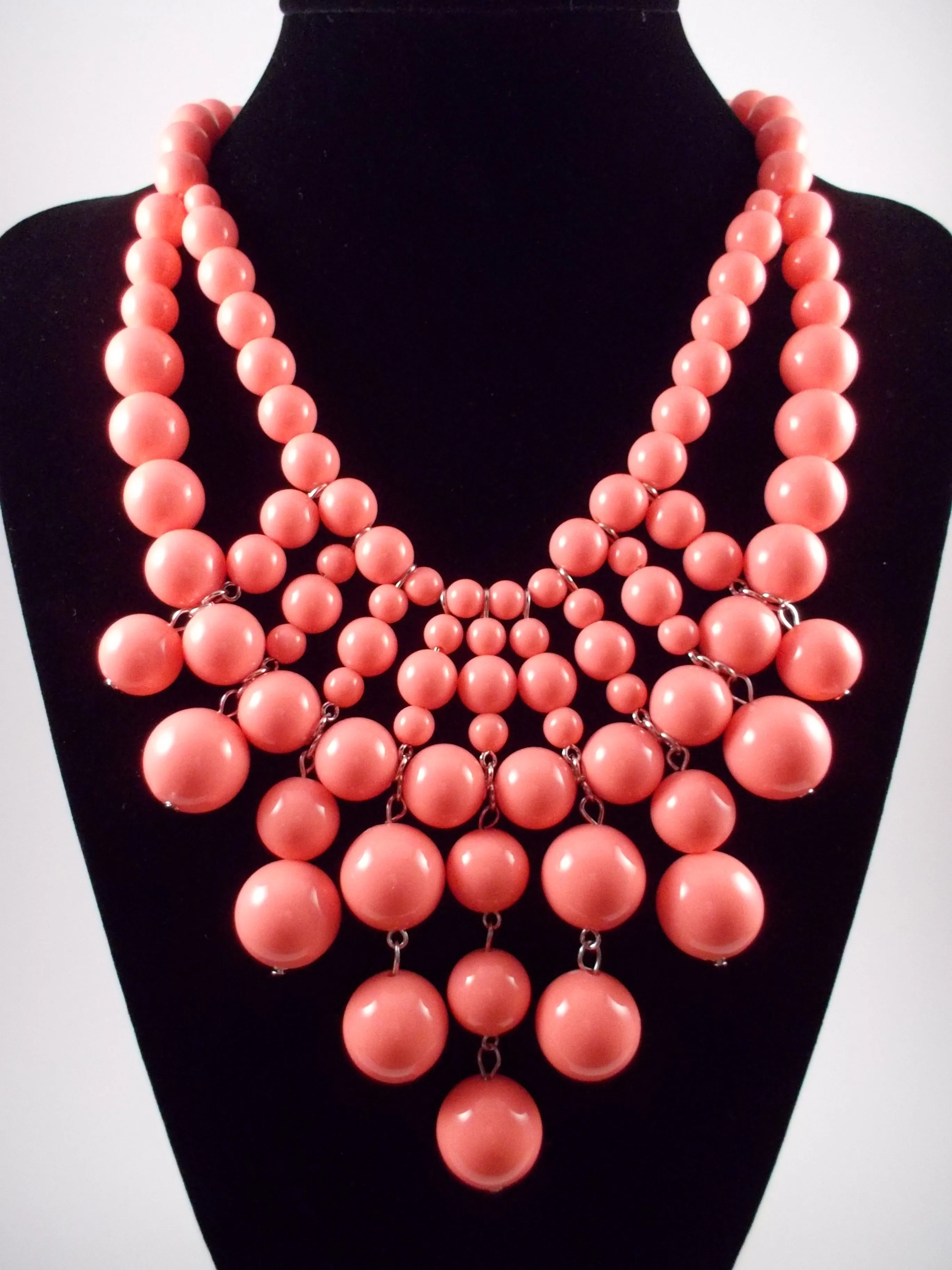 Bauble Bib Statement Necklace-2 BRAND NEW COLORS