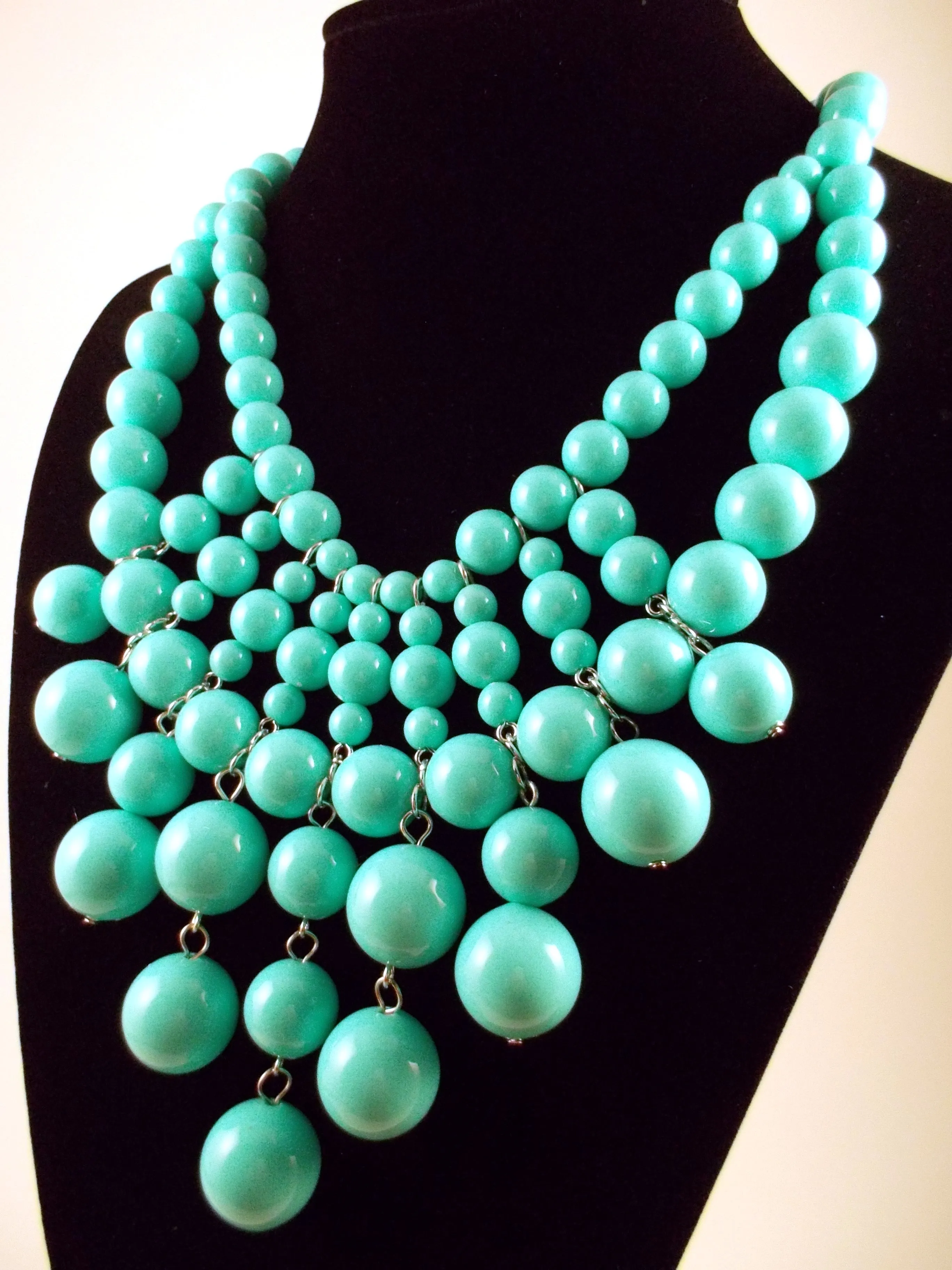Bauble Bib Statement Necklace-2 BRAND NEW COLORS