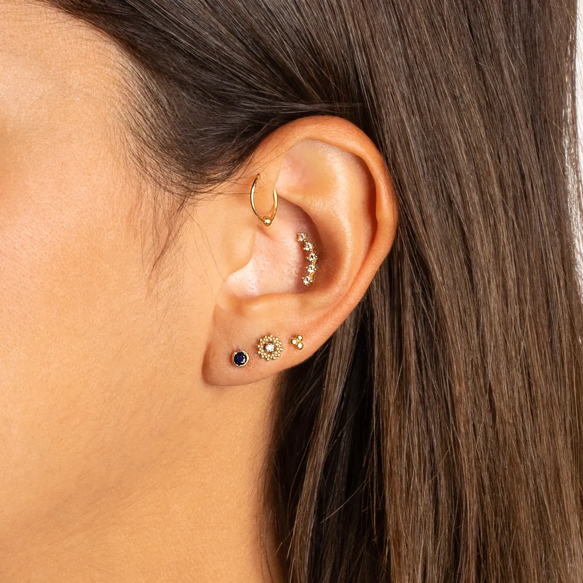 Blue Navy Luna Piercing