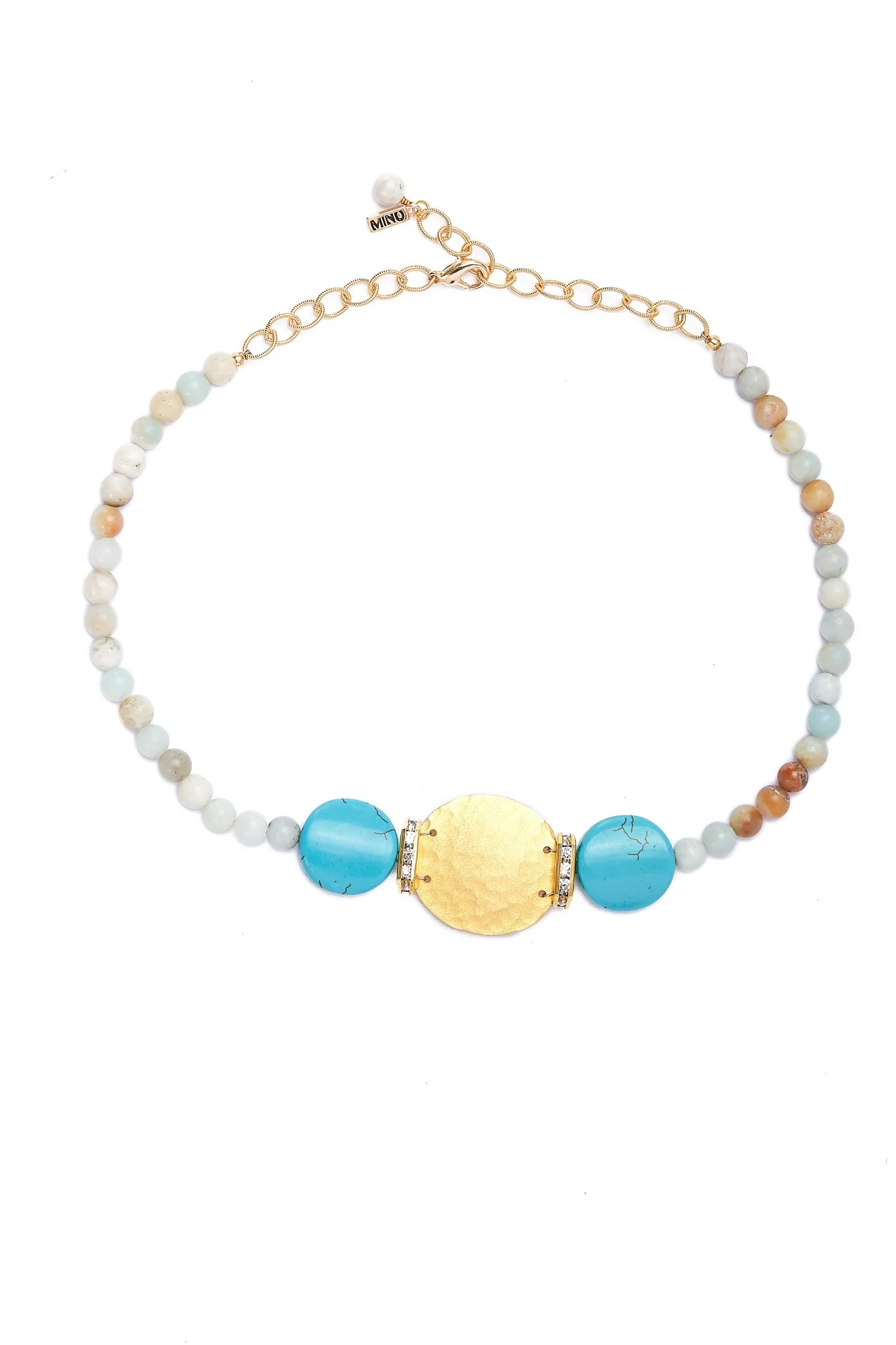 Boho Disc Necklace - Minu Jewels