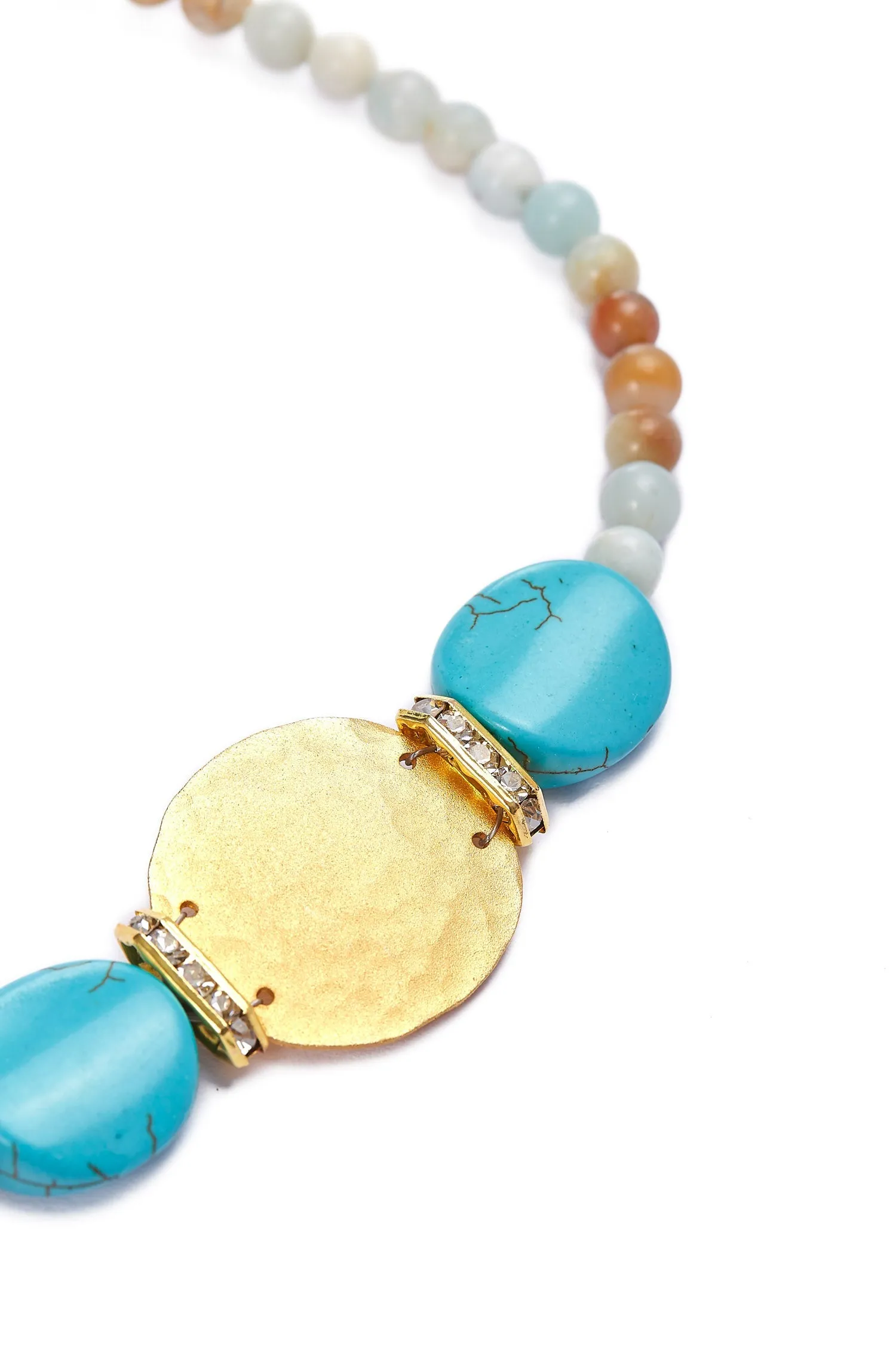 Boho Disc Necklace - Minu Jewels