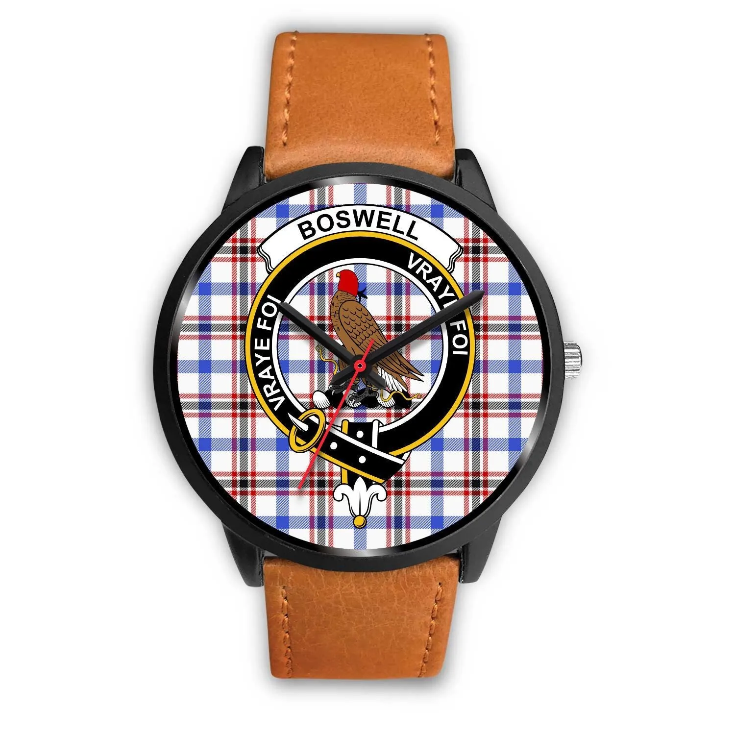 Boswell Modern Clan Badge Tartan Black Watch