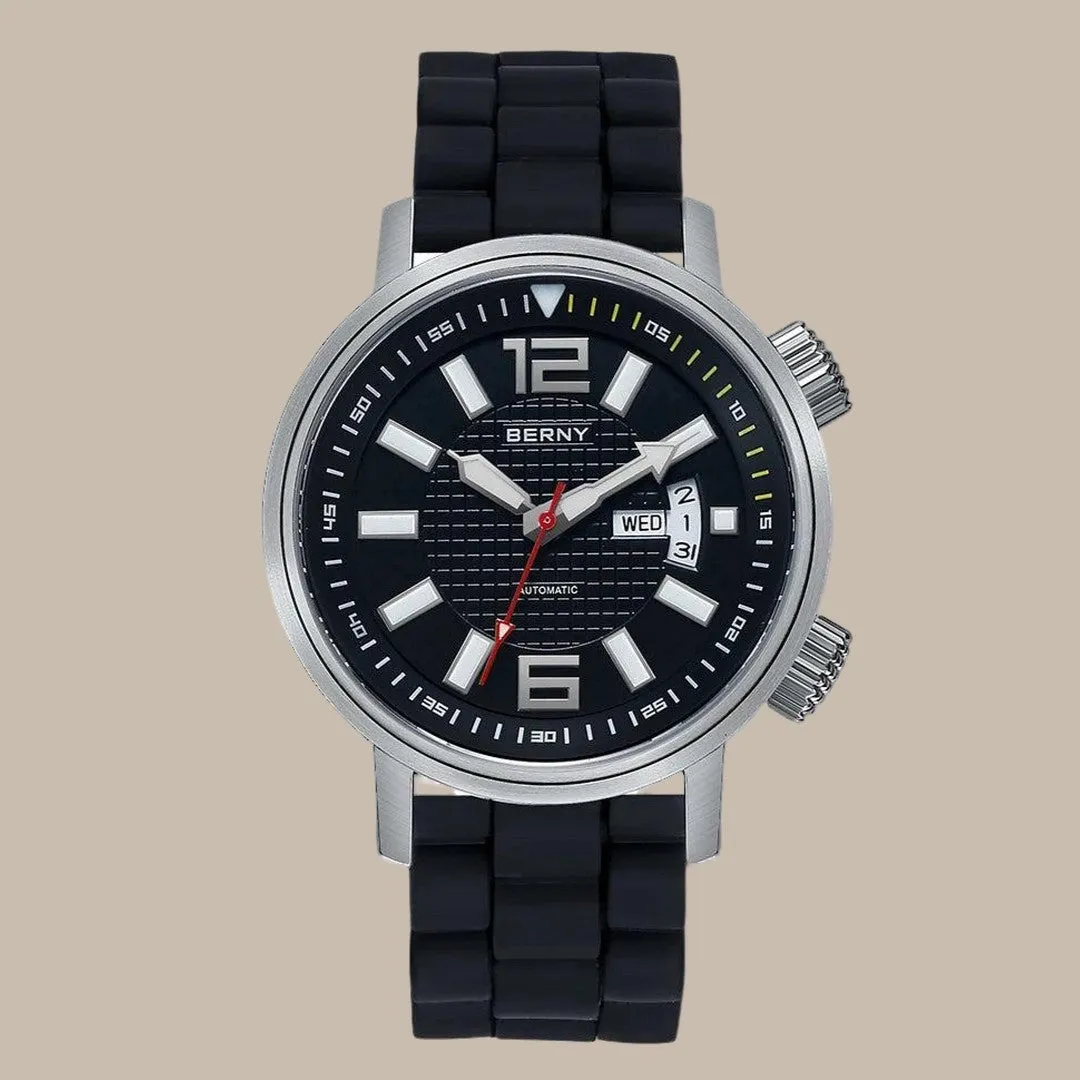Elegant Stainless Steel Dress Watch for Men