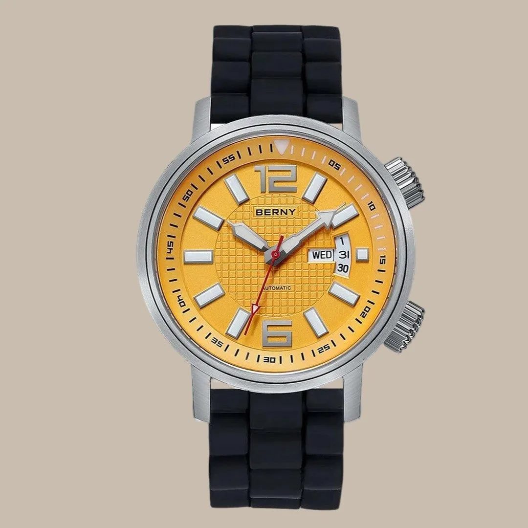 Elegant Stainless Steel Dress Watch for Men