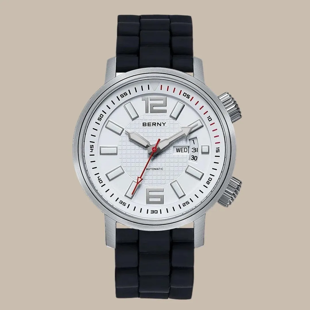 Elegant Stainless Steel Dress Watch for Men