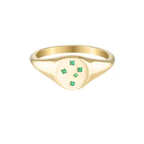 GEORGINI COMMONWEALTH COLLECTION SOUTHERN CROSS RING GOLD