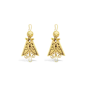 Gold Antique Earrings
