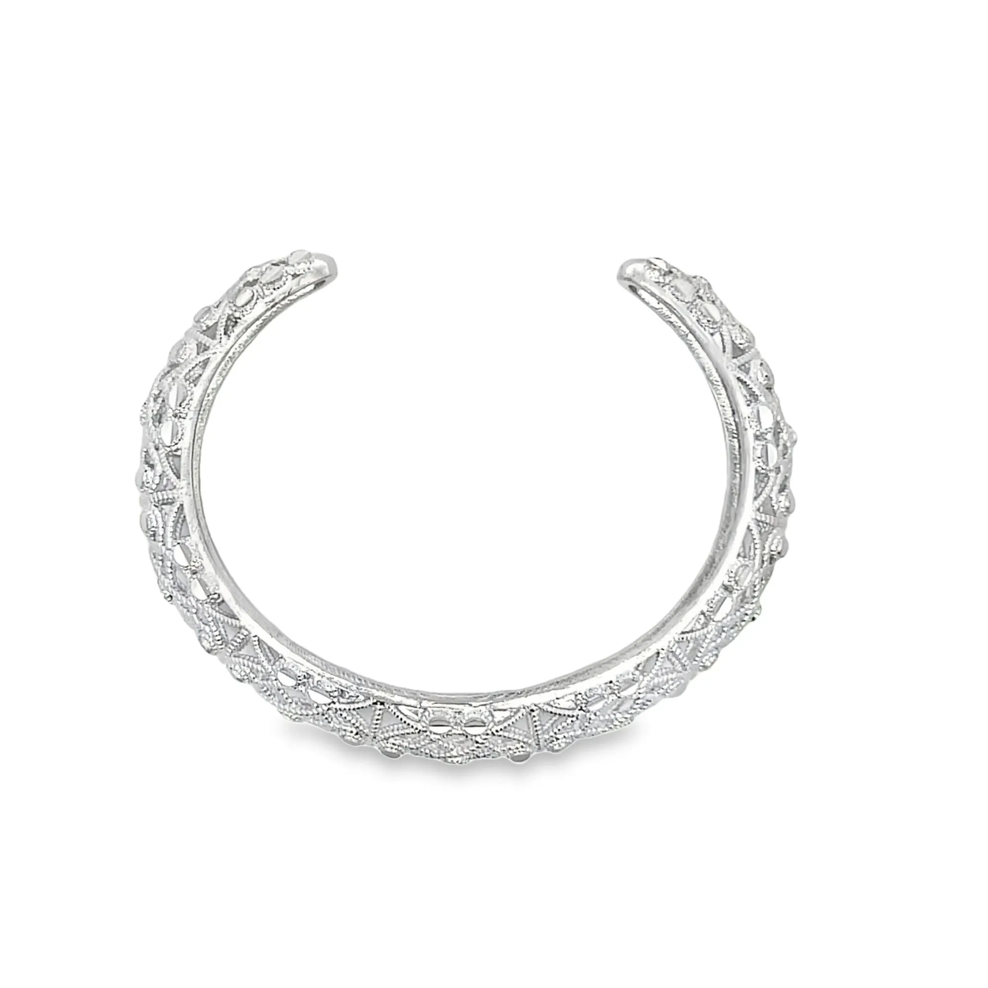 Greek Jeweled Encrusted Wrist Cuff Bangle Bracelet (B3)