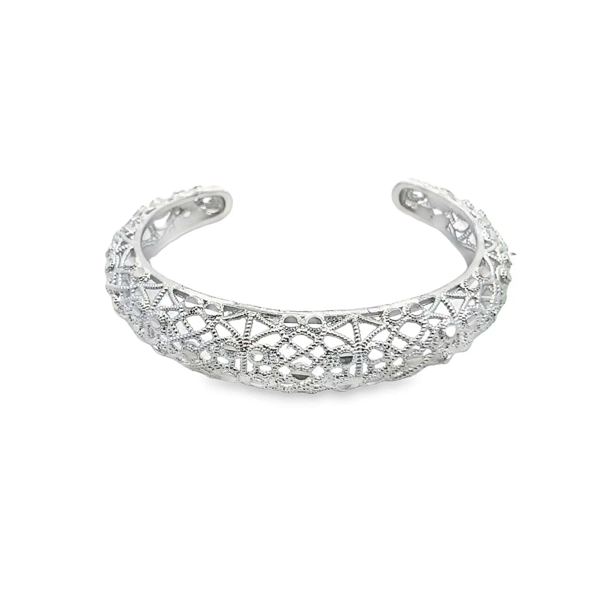 Greek Jeweled Encrusted Wrist Cuff Bangle Bracelet (B3)