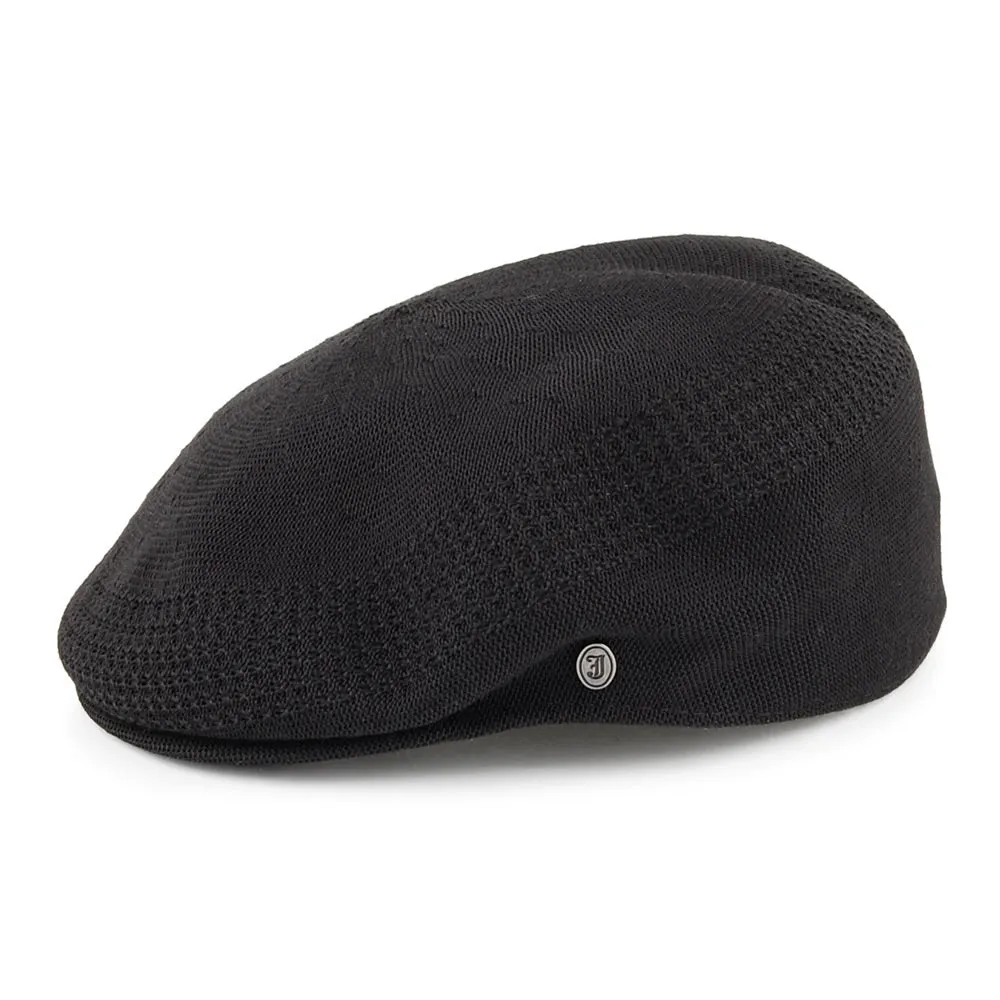 Hats Summer Flat Cap Black Wholesale Pack