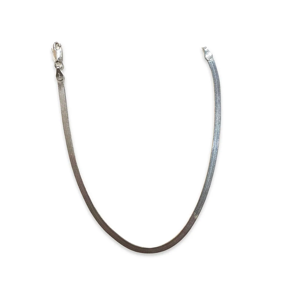 Herringbone Chain Anklet