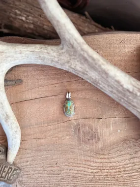 Just A Dallop of Turquoise Pendant