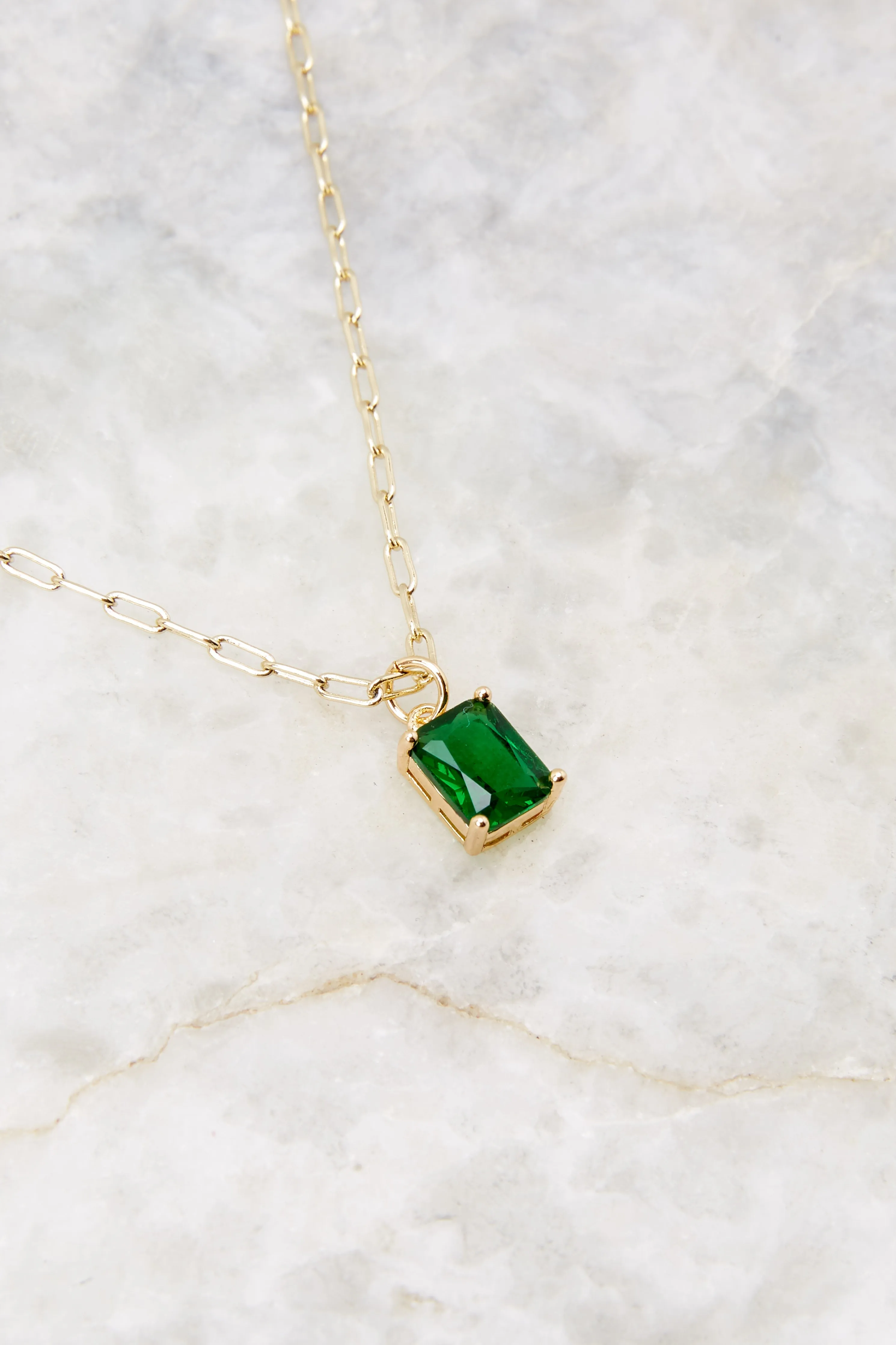 Kate Emerald Necklace