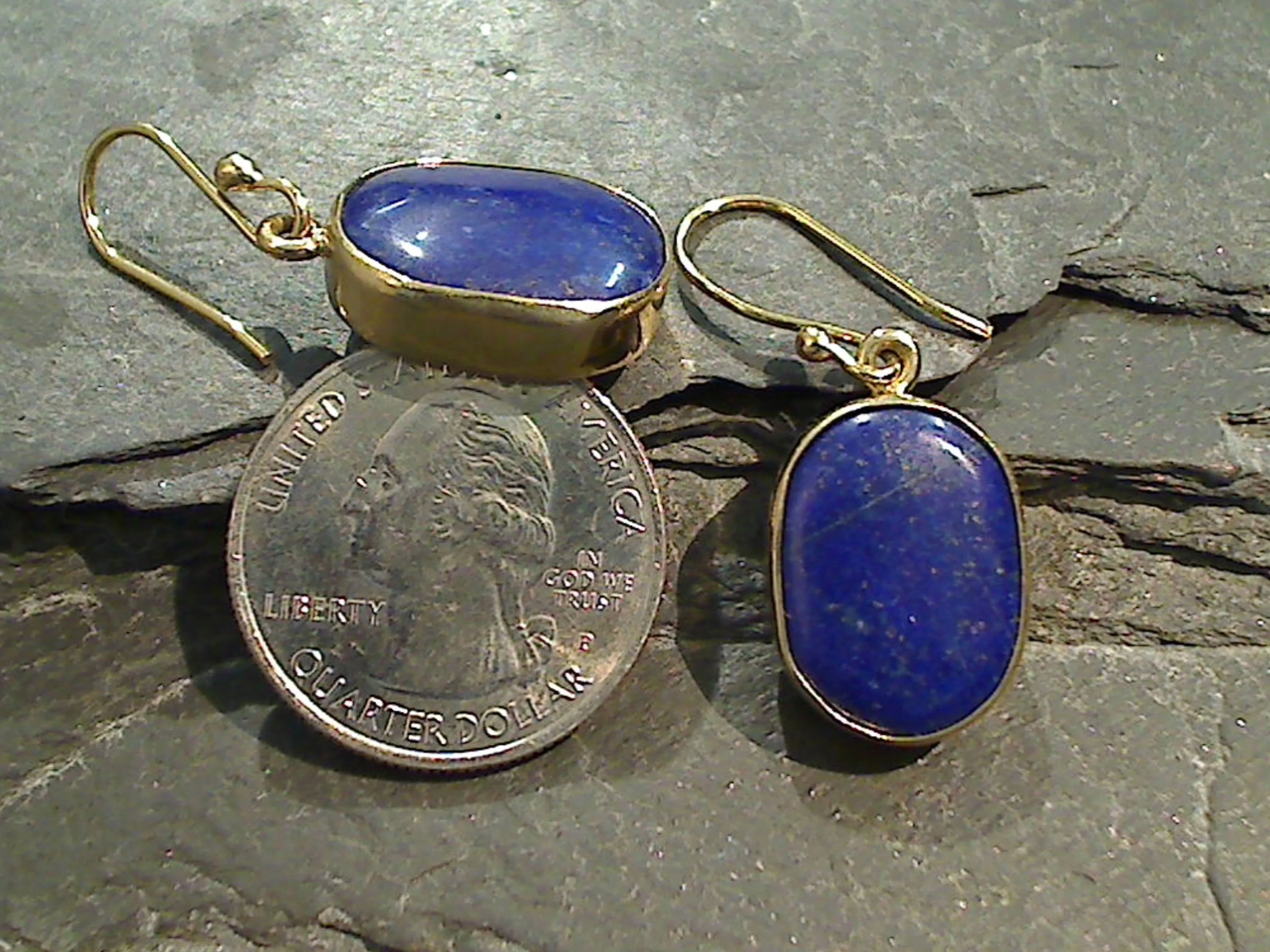 Lapis Lazuli, Alchemia Earrings