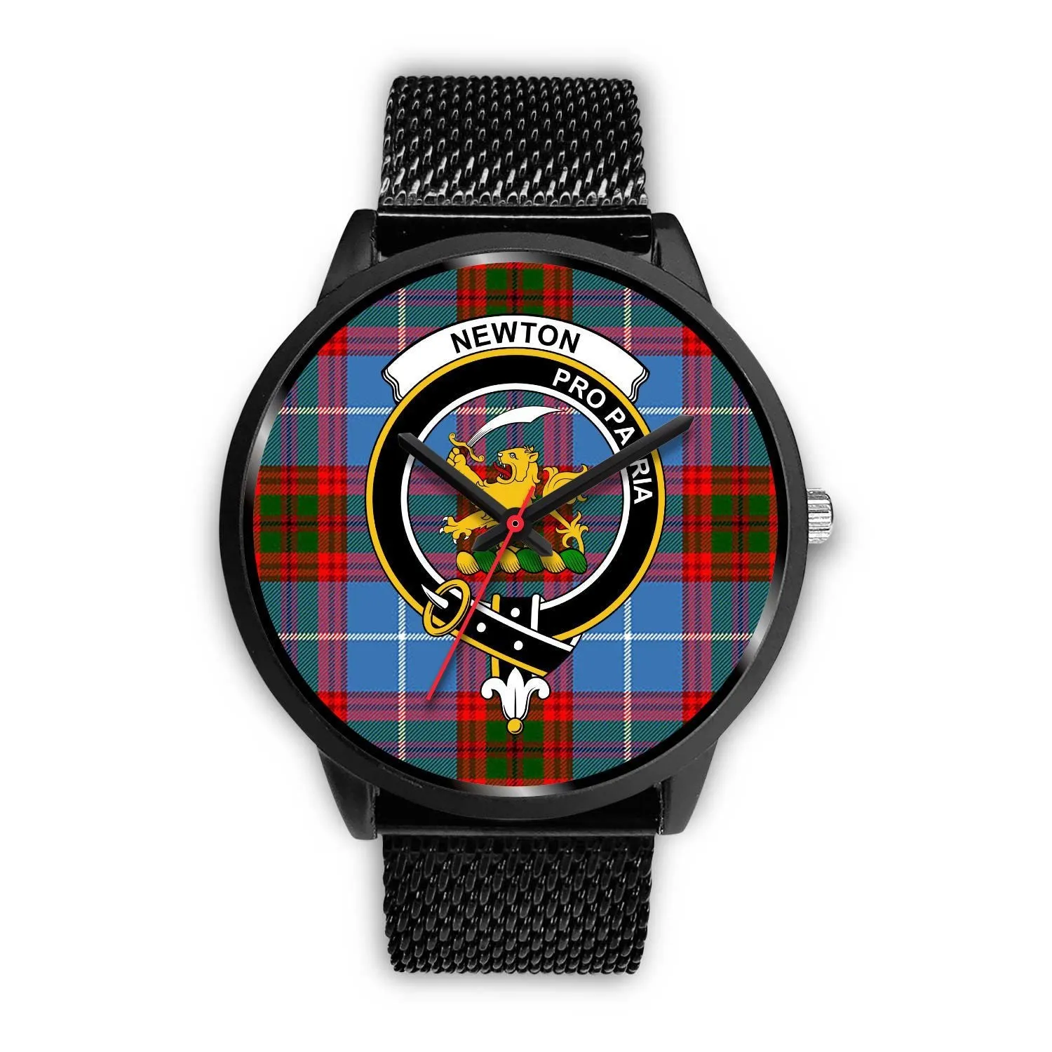Newton Clan Badge Tartan Black Watch