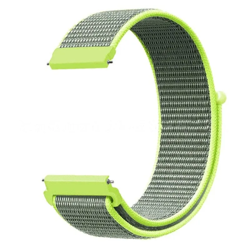 Nylon Sports Loop Watch Straps Compatible with the MVMT Chrono 40mm, Element & Powerlane