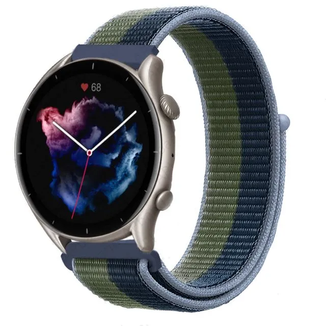 Nylon Sports Loop Watch Straps Compatible with the MVMT Chrono 40mm, Element & Powerlane
