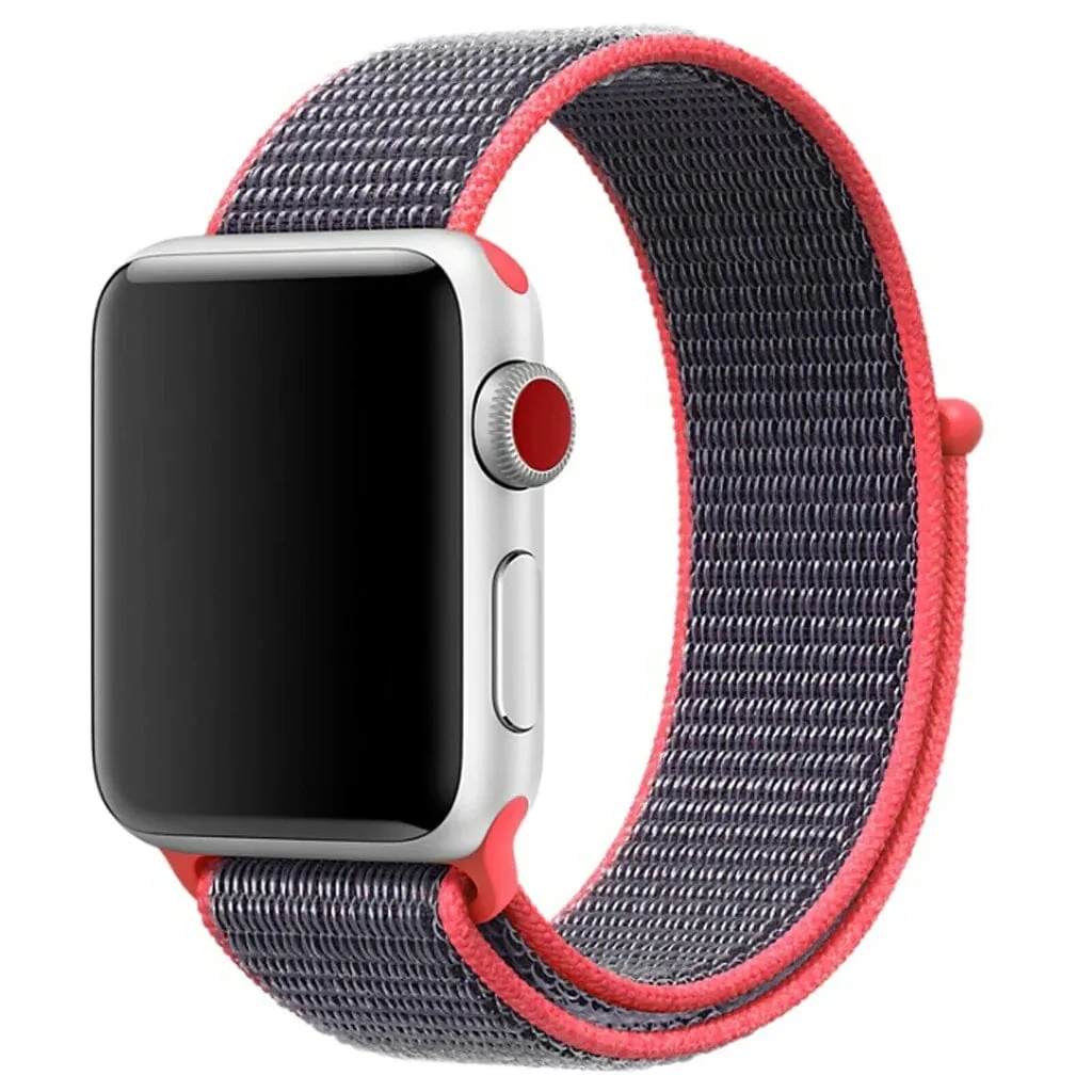 Nylon Sports Loop Watch Straps Compatible with the MVMT Chrono 40mm, Element & Powerlane