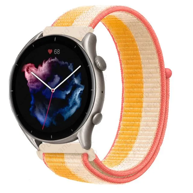 Nylon Sports Loop Watch Straps Compatible with the MVMT Chrono 40mm, Element & Powerlane