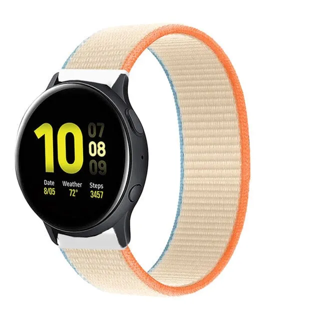 Nylon Sports Loop Watch Straps Compatible with the MVMT Chrono 40mm, Element & Powerlane