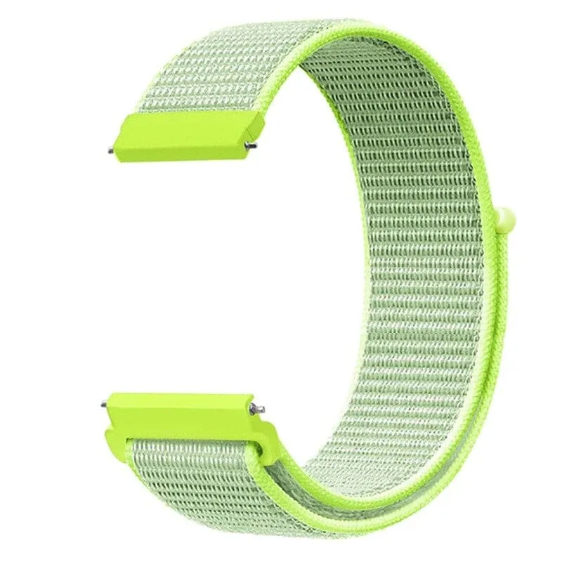 Nylon Sports Loop Watch Straps Compatible with the MVMT Chrono 40mm, Element & Powerlane