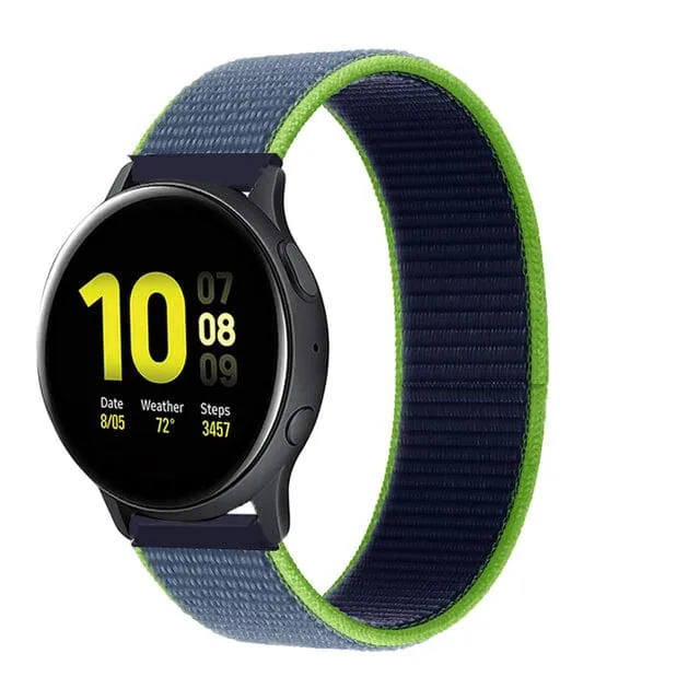 Nylon Sports Loop Watch Straps Compatible with the MVMT Chrono 40mm, Element & Powerlane
