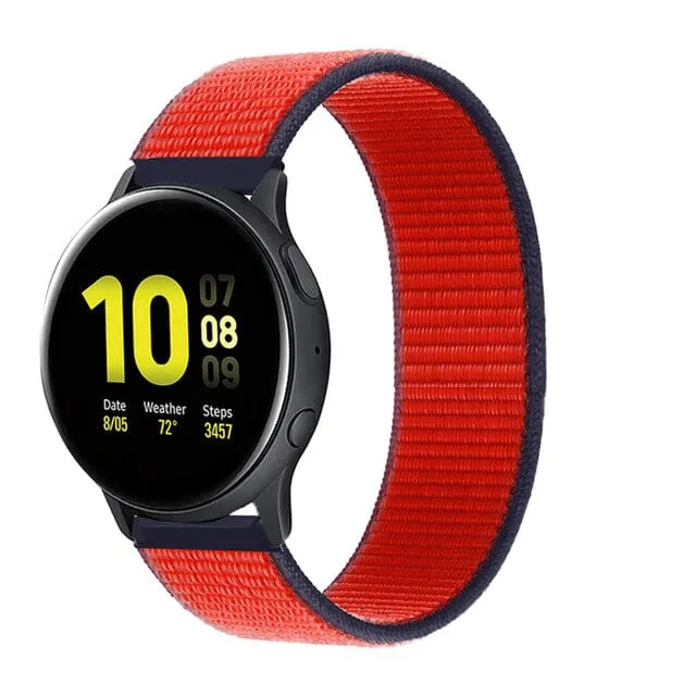 Nylon Sports Loop Watch Straps Compatible with the MVMT Chrono 40mm, Element & Powerlane