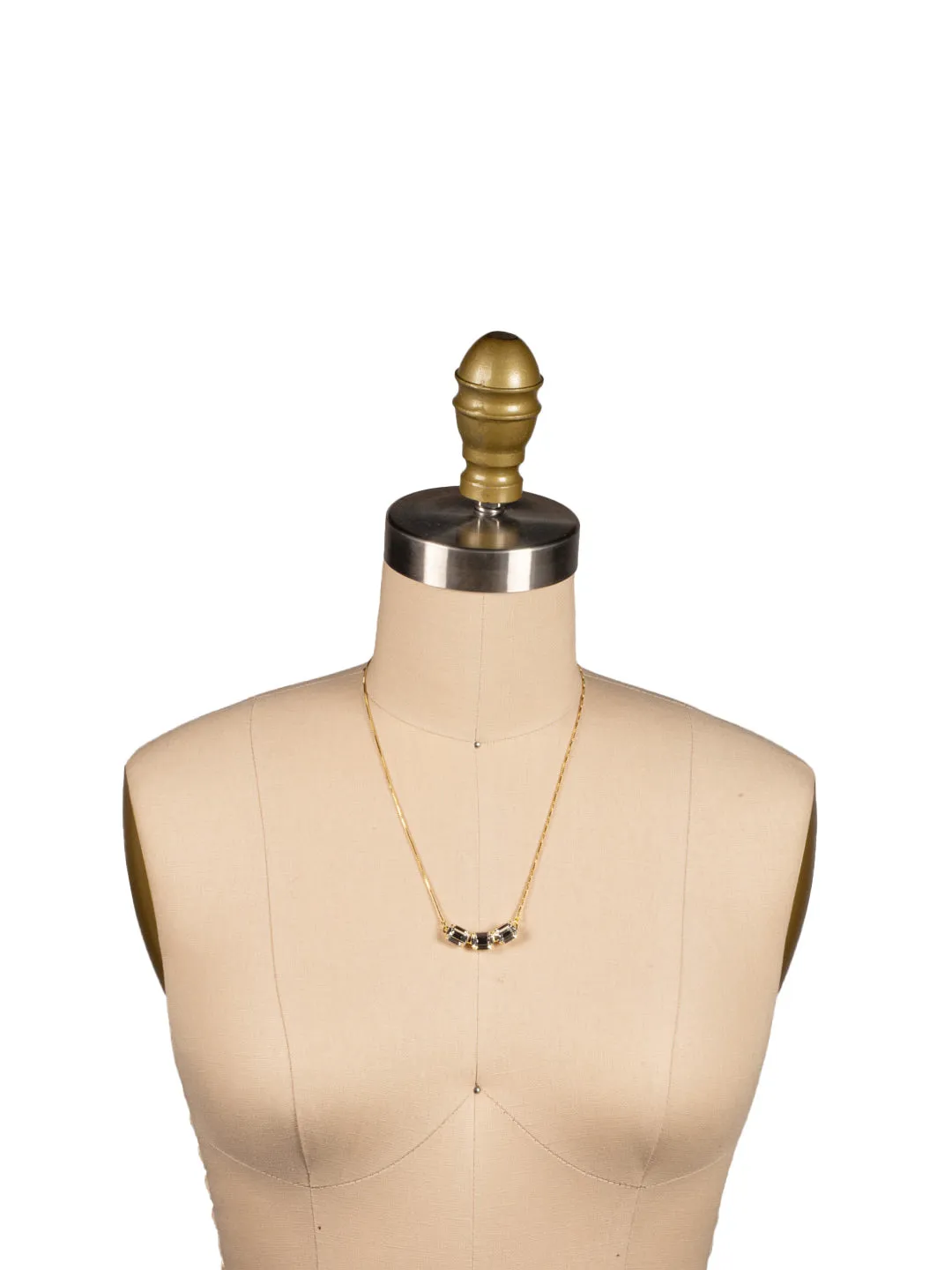 Octavia Triple Tennis Necklace - NFL15BGCRY