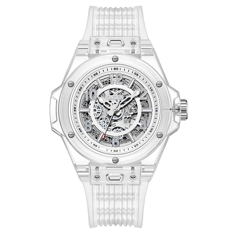 ONOLA Amazing Mechanical See Through Watch for Men
