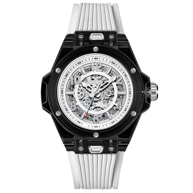 ONOLA Amazing Mechanical See Through Watch for Men