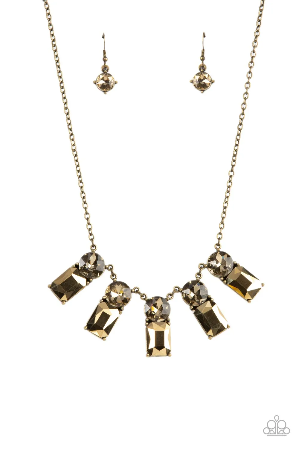 Paparazzi Celestial Royal Necklace Brass