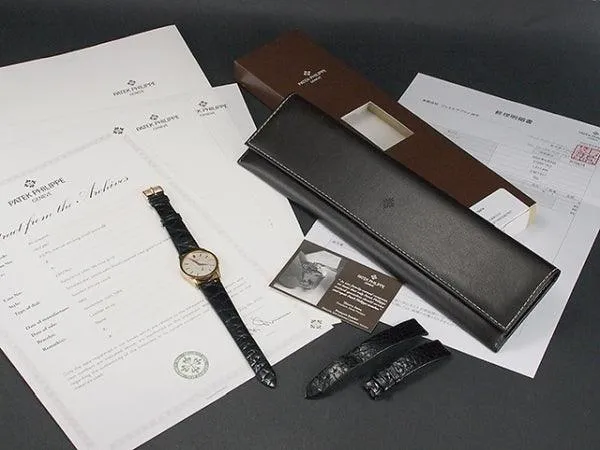 Patek Philippe Calatrava 3796R-012 K18PG Manual winding with archive