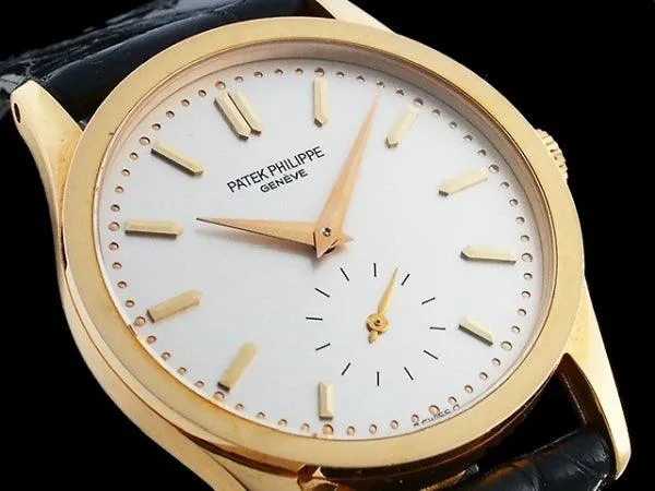 Patek Philippe Calatrava 3796R-012 K18PG Manual winding with archive