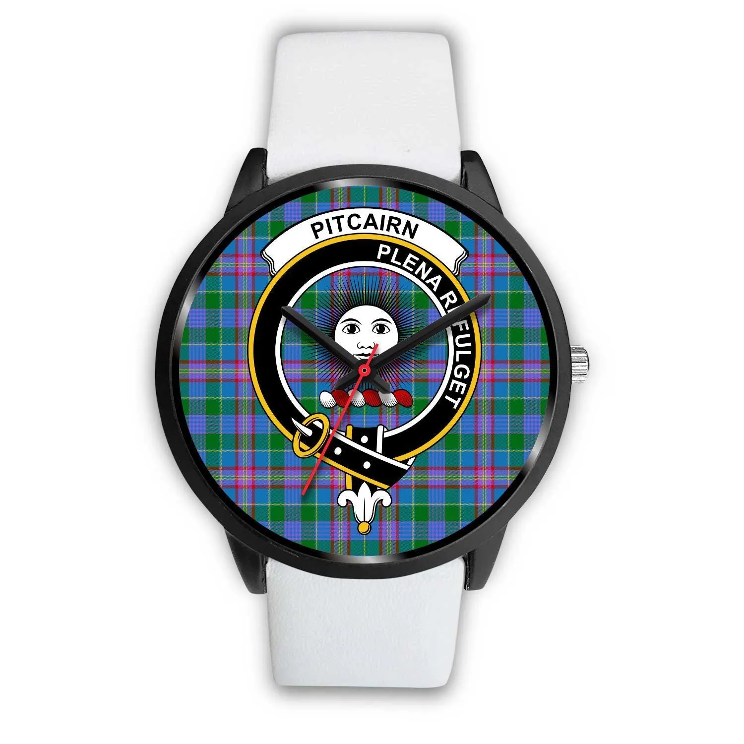 Pitcairn Hunting Clan Badge Tartan Black Watch
