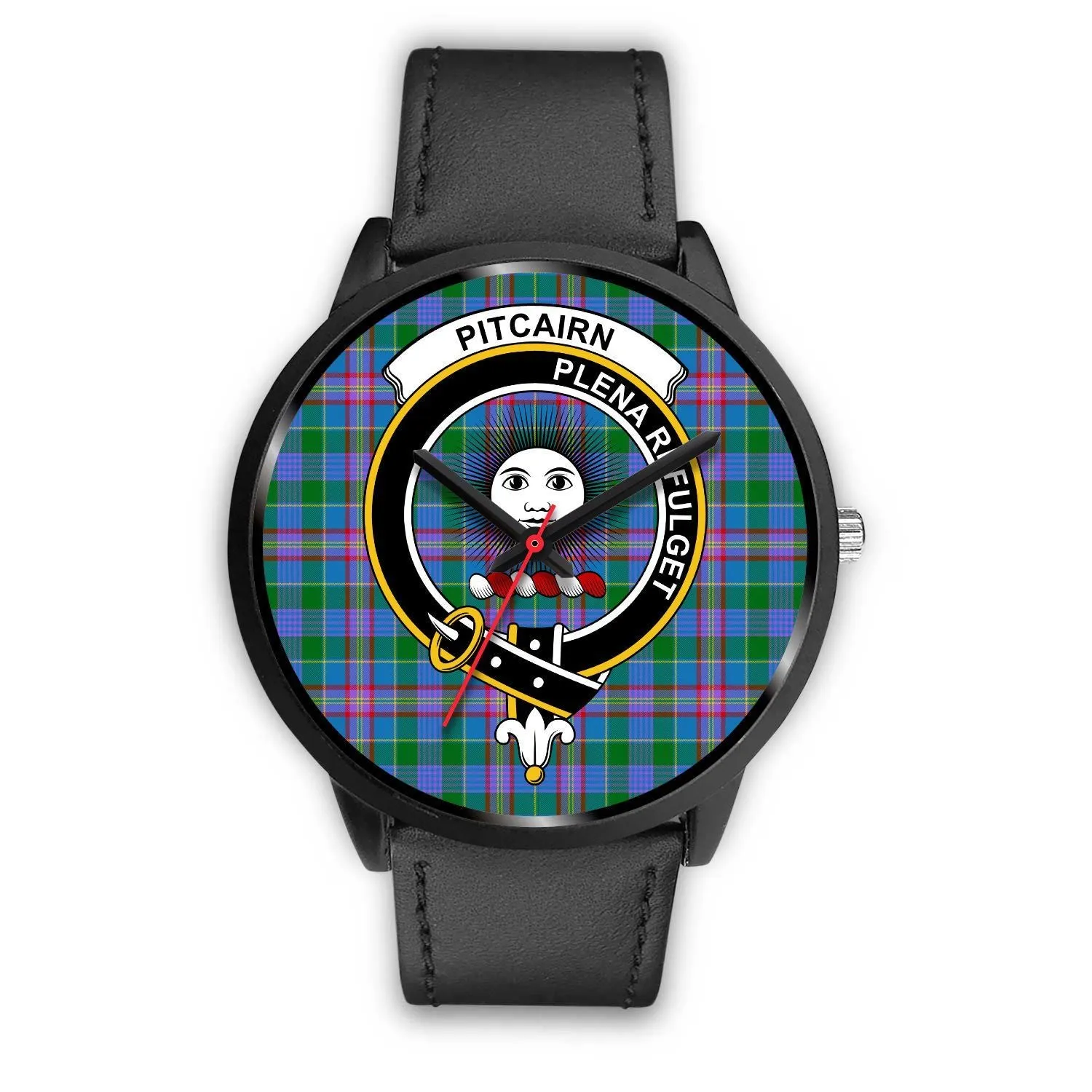 Pitcairn Hunting Clan Badge Tartan Black Watch