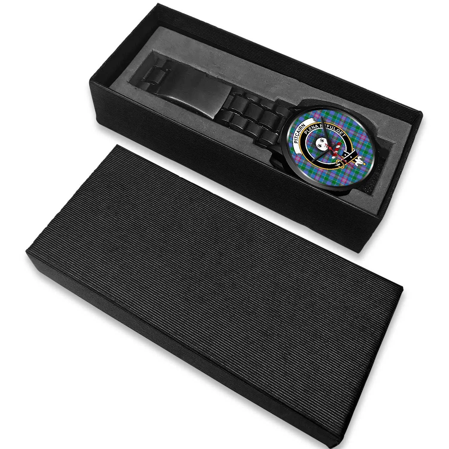 Pitcairn Hunting Clan Badge Tartan Black Watch