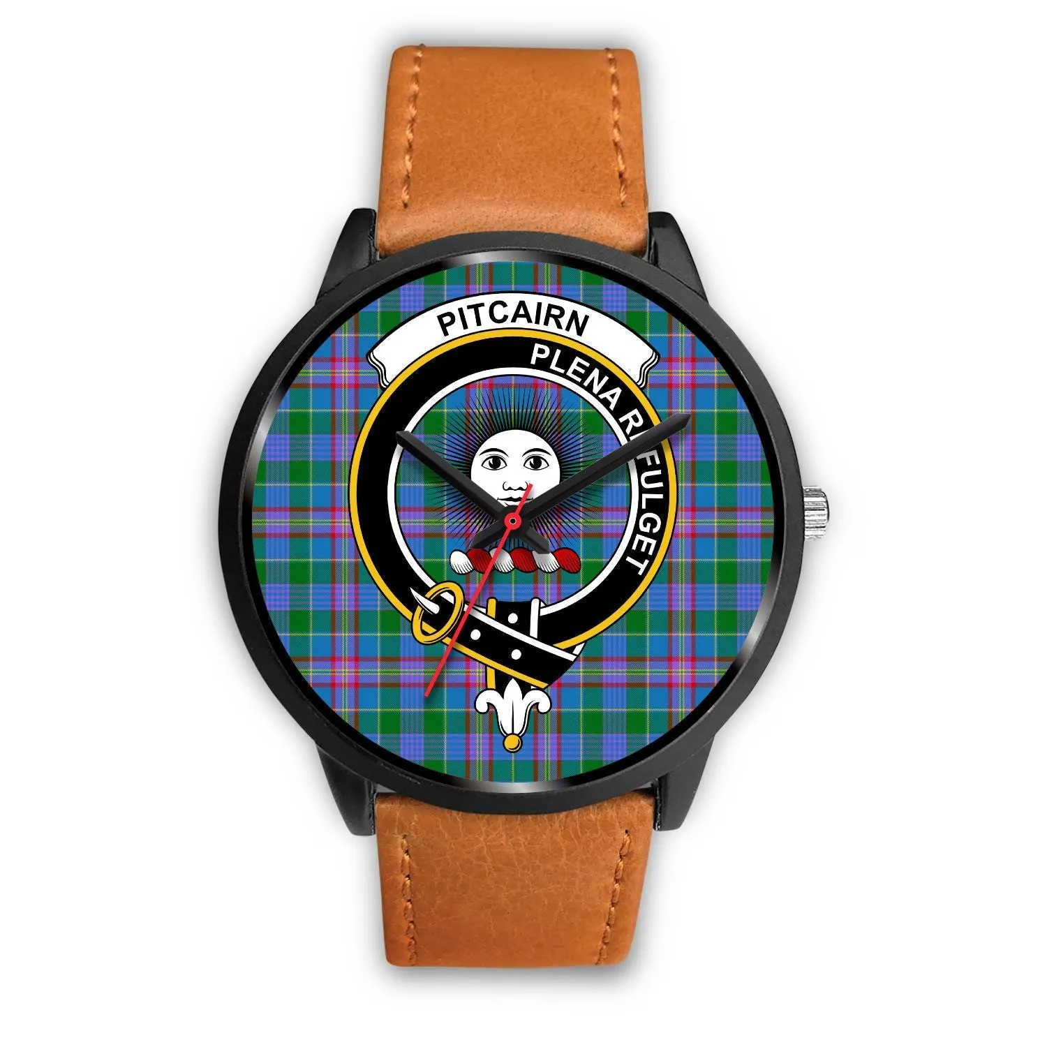 Pitcairn Hunting Clan Badge Tartan Black Watch