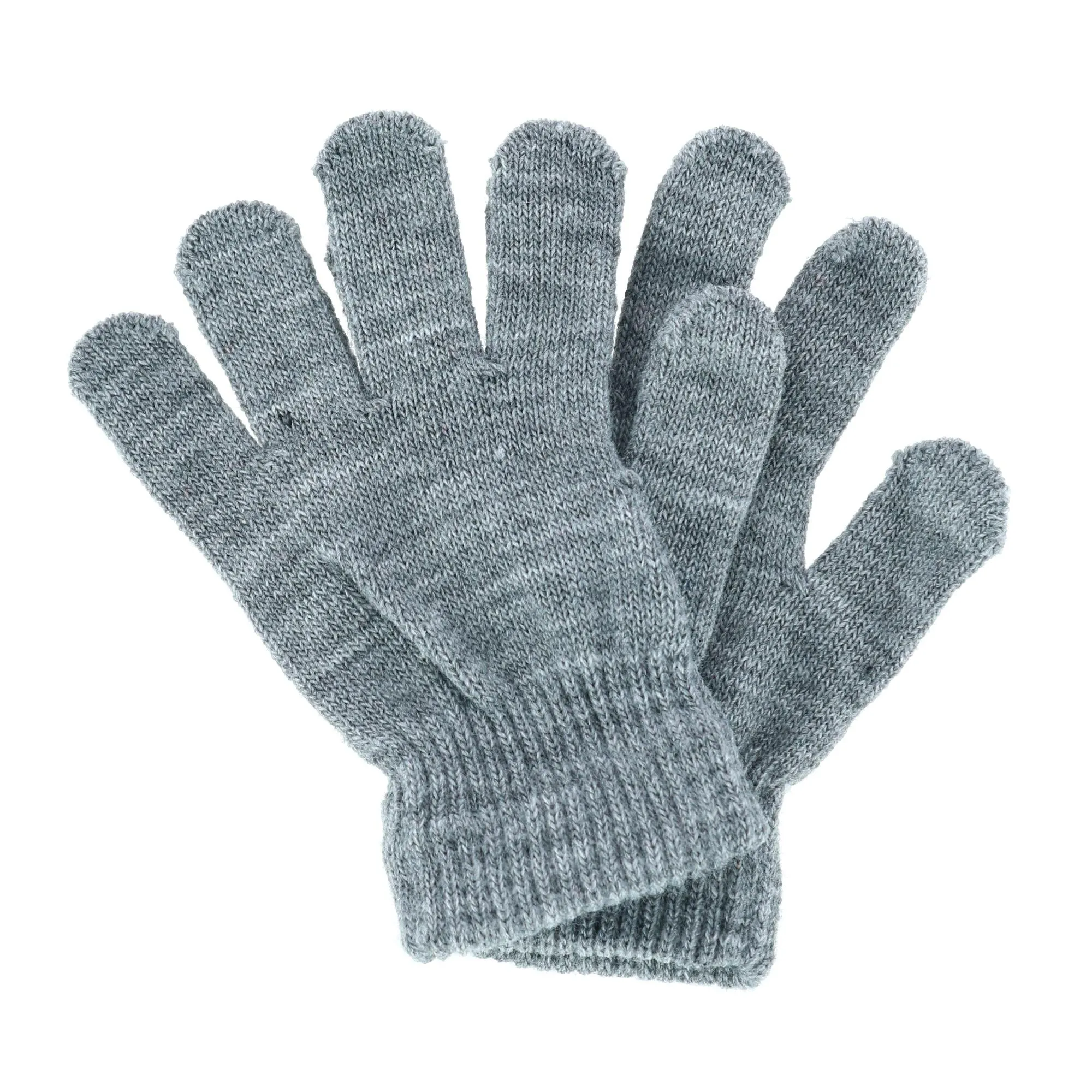 Polar Extreme Boy's One Size Multi Knit Magic Gloves (Pack of 3)