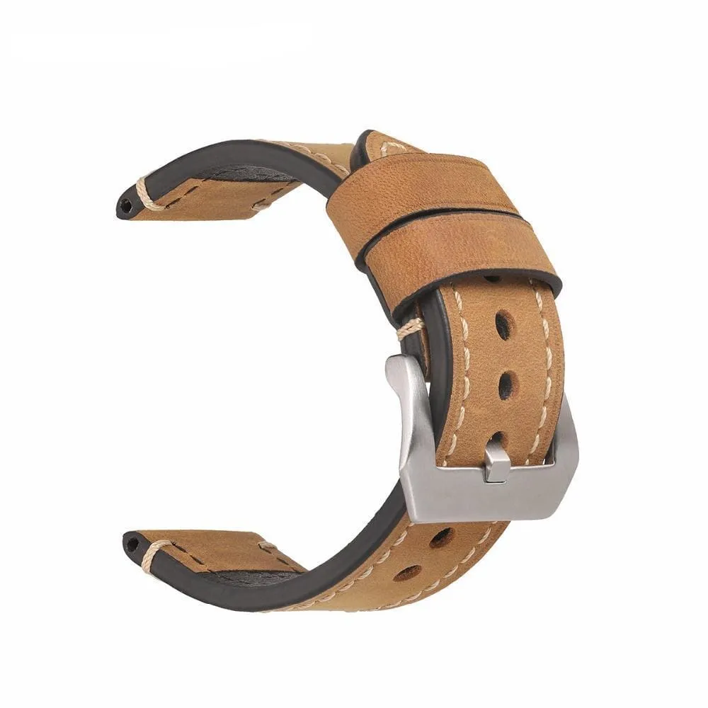 Retro Leather Straps Compatible with the Lacoste 22mm Range