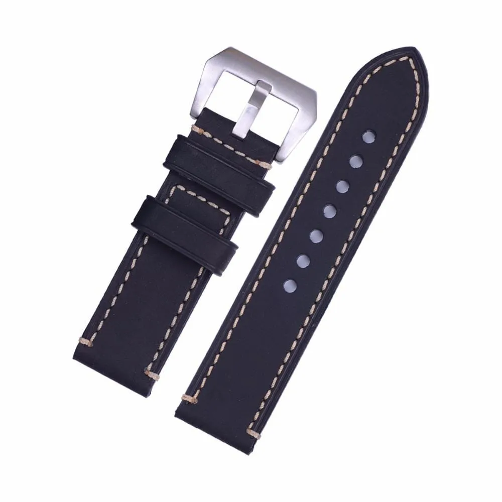 Retro Leather Straps Compatible with the Lacoste 22mm Range