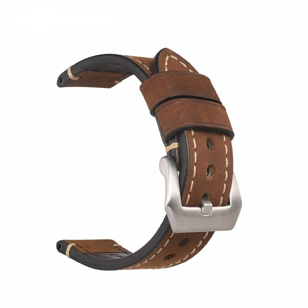 Retro Leather Straps Compatible with the Lacoste 22mm Range